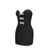 Women's Samantha Cutout Mini Dress - Black