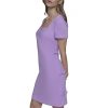315ougNvSUL.jpg Womens Short Sleeve Square Neck Bow Embellished Shift Mini Dress