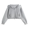 31Qnt4WxHYL.jpg Women's Cotton Hoodie Set, Elastic Mini Skirt & Jacket Combo