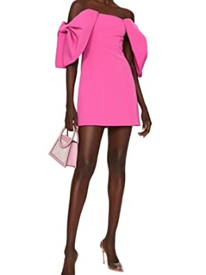 RTR Design Collective Bow Sleeve Mini Dress