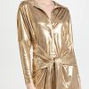 Women's Ty Front Nk Shirt Mini Dress