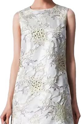 Women's Sleeveless Sequin Tank Dress High Waist Mini Vintage Summer Party Outfit