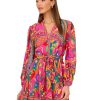 Womens Printed Short Dress