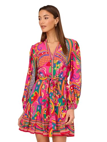Womens Printed Short Dress