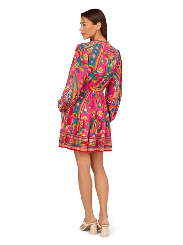 Womens Printed Short Dress