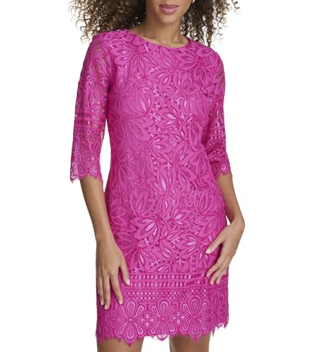 Women's 1/2 Sleeve Lace Mini Dress