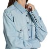 41GjPi0m5L.jpg Women's Sammi Denim Mini Dress, Light Indigo, M