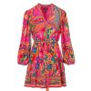 Womens Printed Short Dress