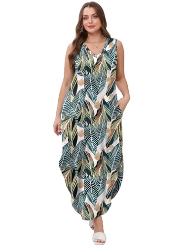 Summer Dresses Maxi Dress Vacation Beach Sundresses 2025 with Pockets