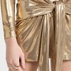 Women's Ty Front Nk Shirt Mini Dress