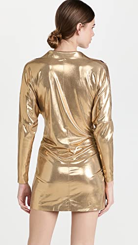 Women's Ty Front Nk Shirt Mini Dress