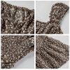 61VRkPne31S.jpg Womens Summer Sexy Sweetheart Collar Printed Ruffle Mini Dress